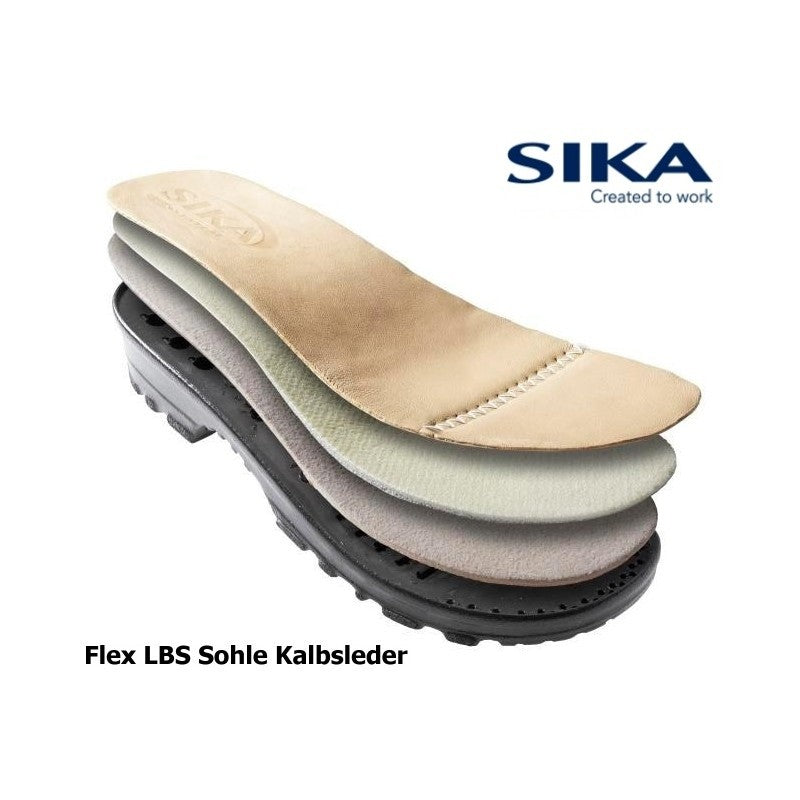 SIKA Clogs 8185 FLEX LBS OB weiß oder schwarz mit Fersenriemen