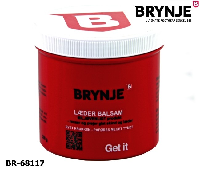 Brynje Lederbalsam - reinigt und pflegt Glattleder und Leder 200 Gramm