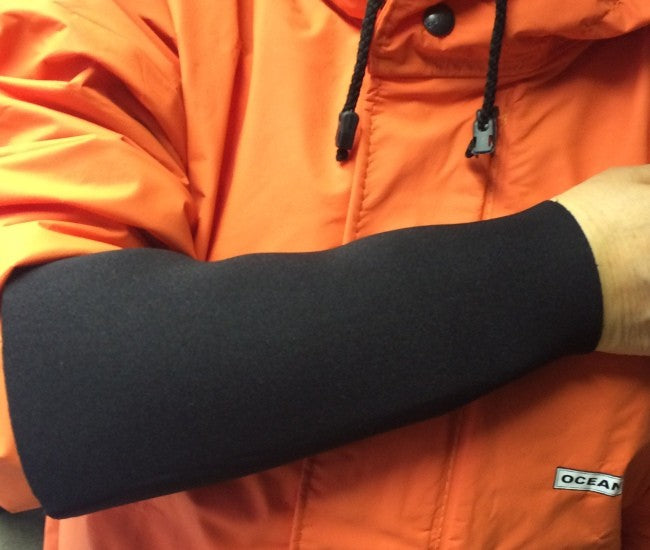 Ocean Neopren Ärmelmanschetten schwarz 130003