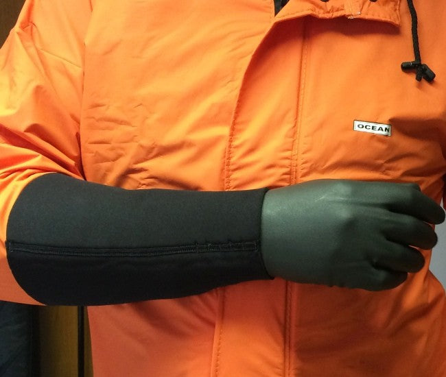 Ocean Neopren Ärmelmanschetten schwarz 130003