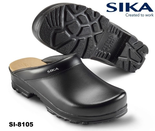 Sika Clogs 8105 FLEX LBS OB, Berufsclog offen in schwarz, weiß oder blau