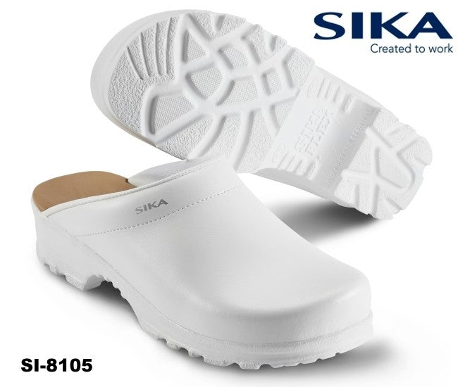 Sika Clogs 8105 FLEX LBS OB, Berufsclog offen in schwarz, weiß oder blau