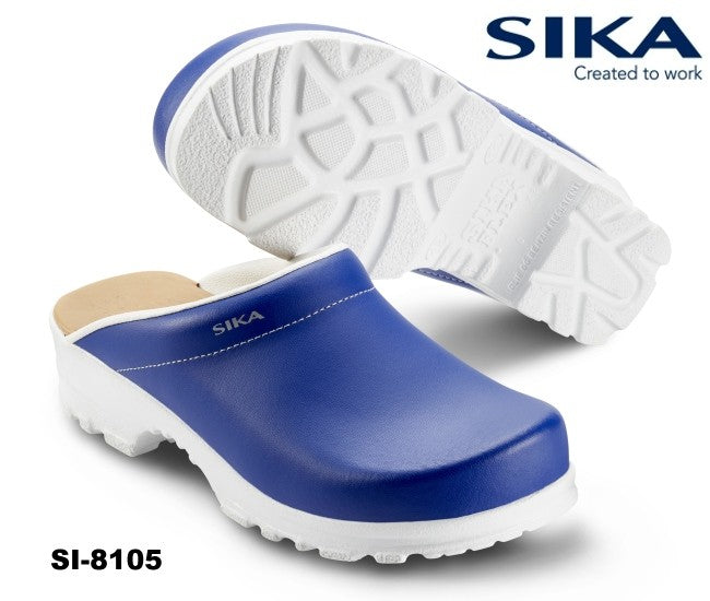 Sika Clogs 8105 FLEX LBS OB, Berufsclog offen in schwarz, weiß oder blau