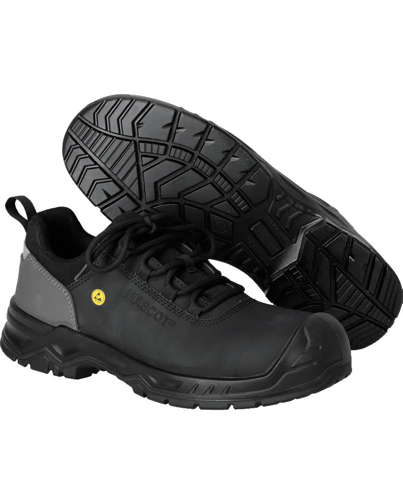 MASCOT Sicherheitsschuh S3S – Classic, Schnürung F1006-906, Farbe Schwarz