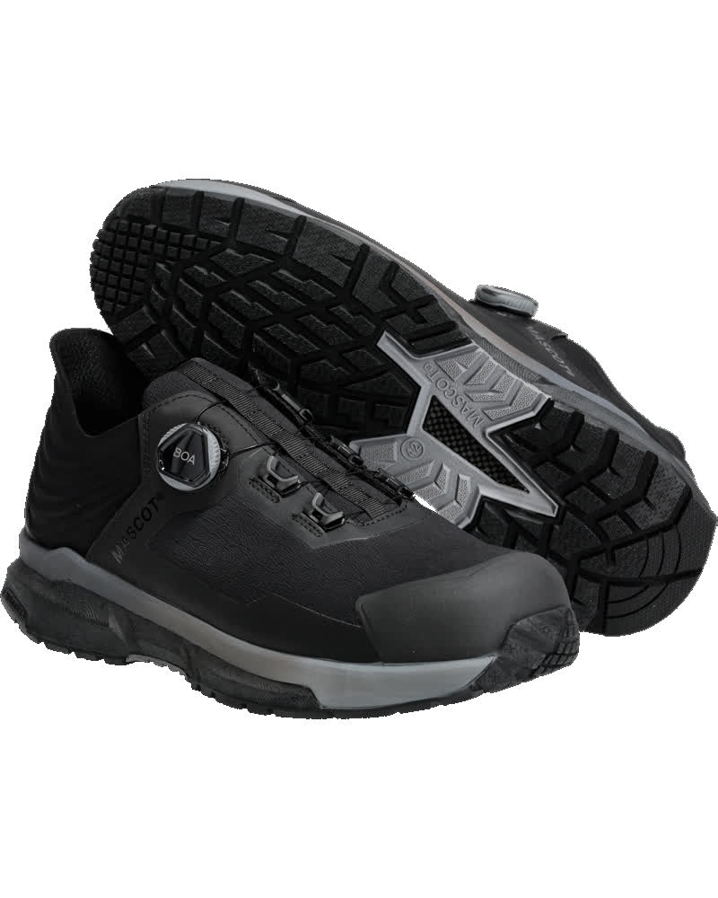 MASCOT Sicherheitsschuh S3S – CUSTOMIZED, BOA, Carbon F1680-704, Farbe Schwarz